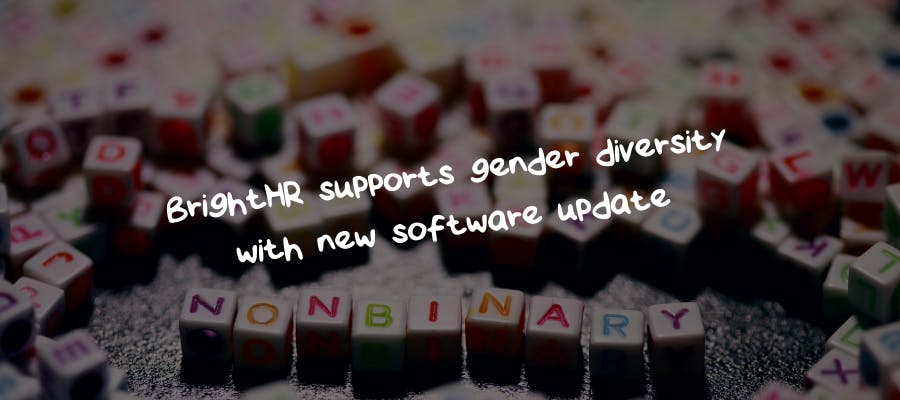 BrightHR supports gender diversity with new software update