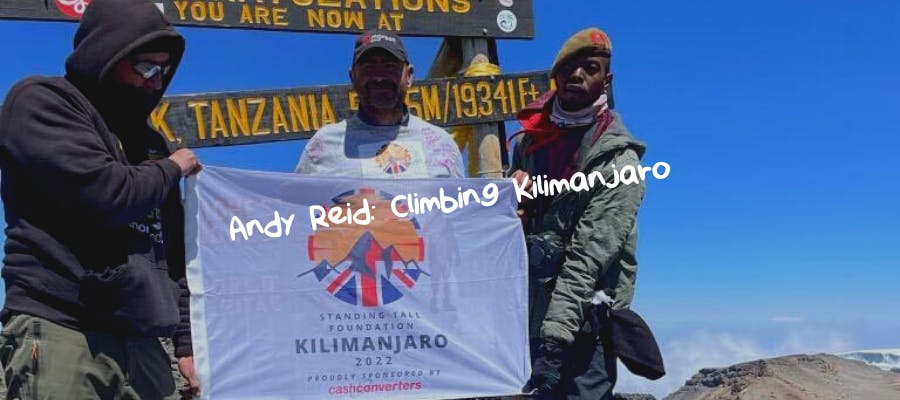 Andy Reid: Climbing Kilimanjaro